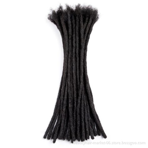 low price dreadlocks human hair wigs straight handmade dreadlocks hair extensions black afro kinky dreadlock extensions